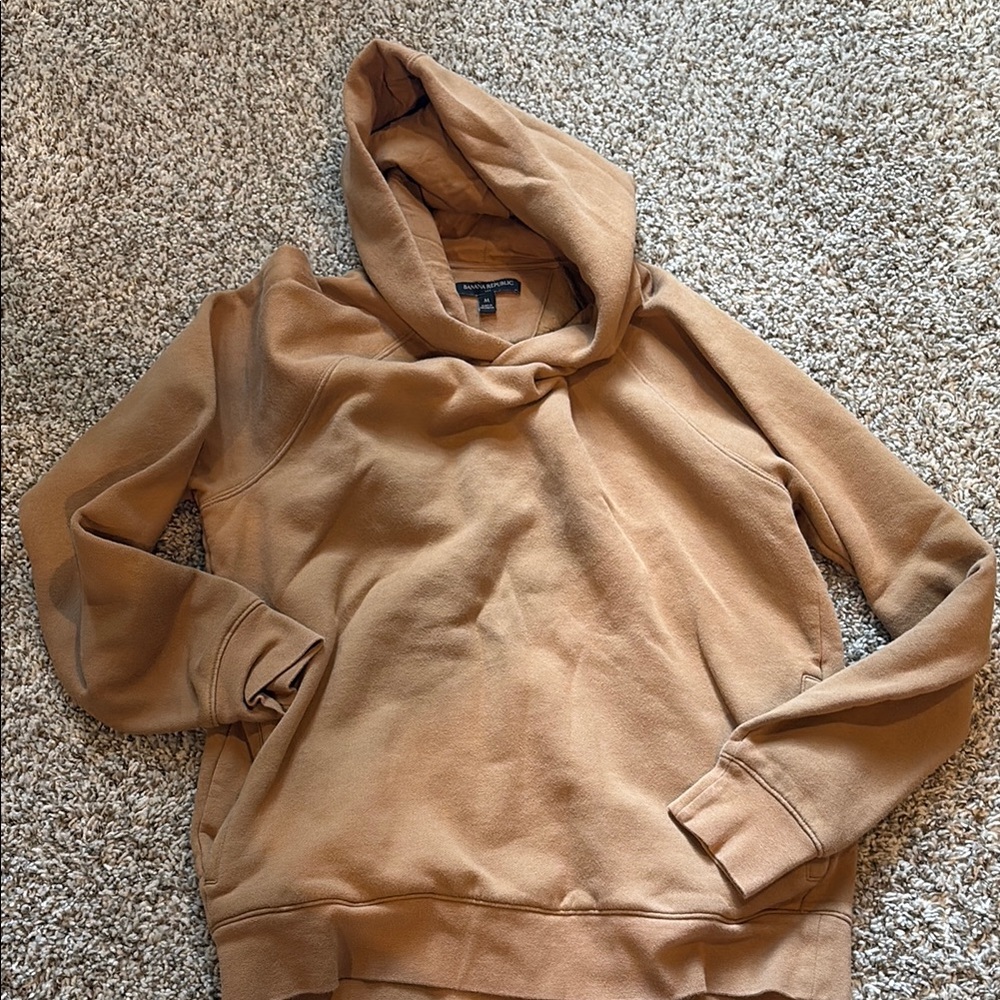 Men's Banana Republic Carmel Color Hoodie